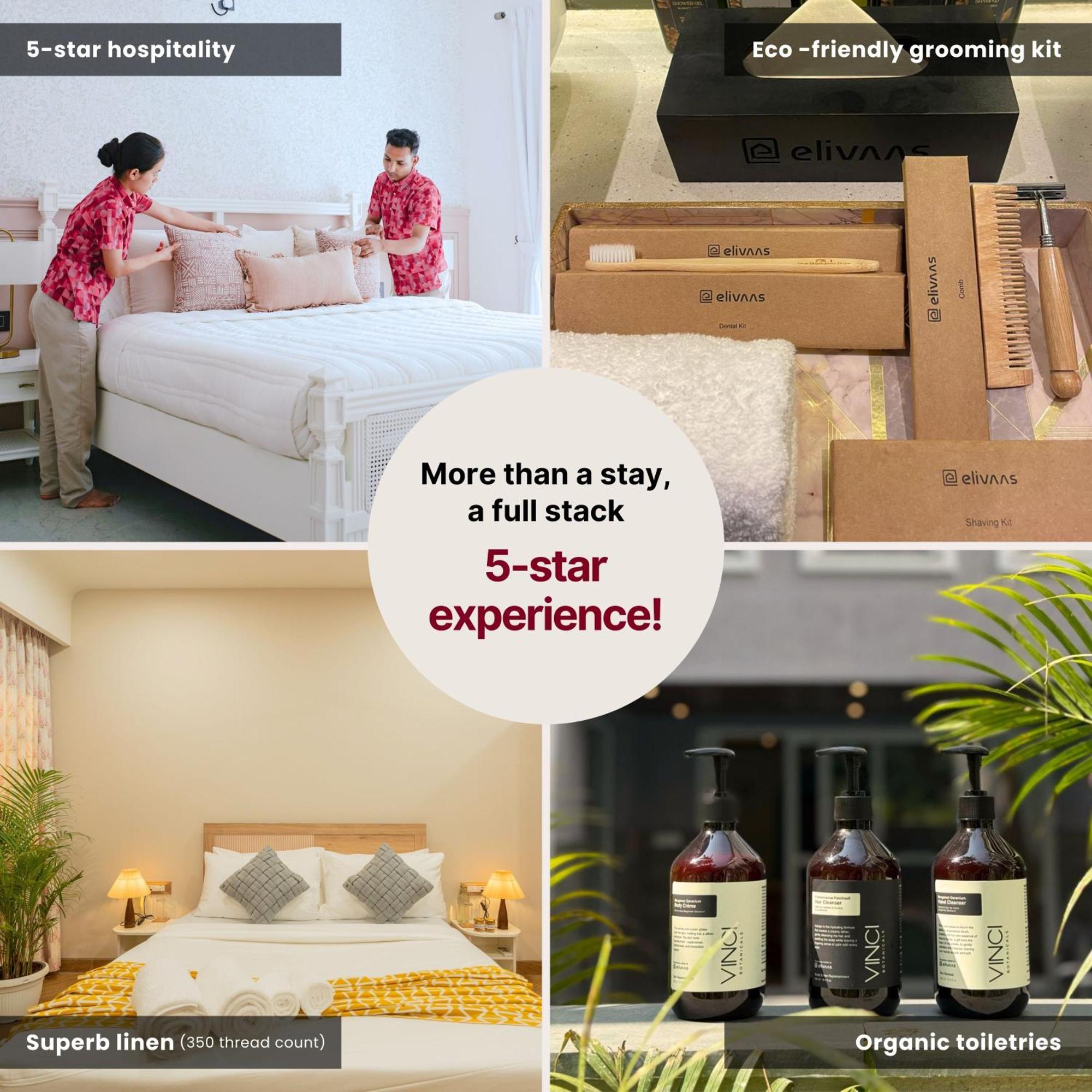 Elivaas Hidden Oasis 4Bhk With Pool, Mud House & Container House Villa Dhauj ภายนอก รูปภาพ